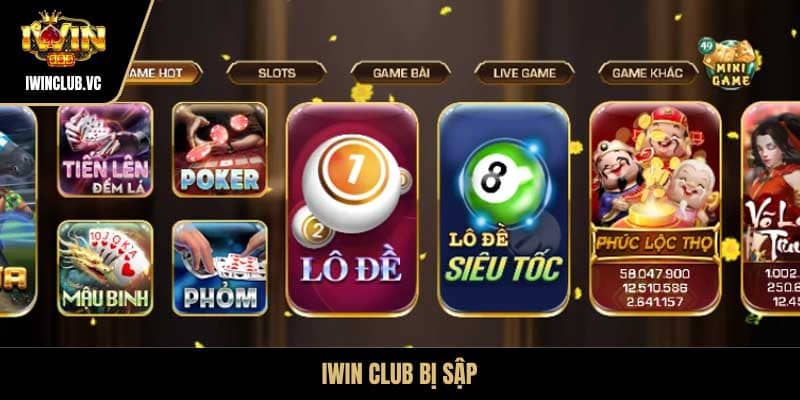 iWin Club bị sập và giải pháp truy cập hệ thống ổn định